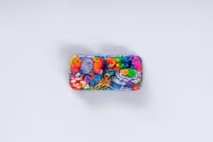 jellykey new coral custom keycaps 056
