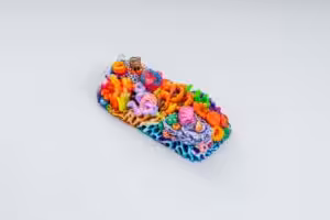 jellykey new coral custom keycaps 060