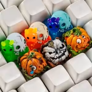 jellykey halloween customs keycaps 001