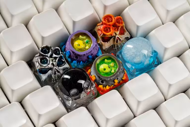 jellykey halloween customs keycaps 005