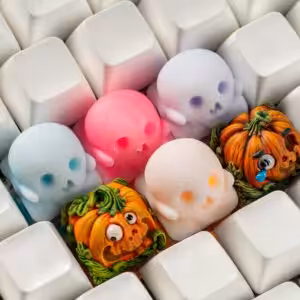 jellykey halloween customs keycaps 009