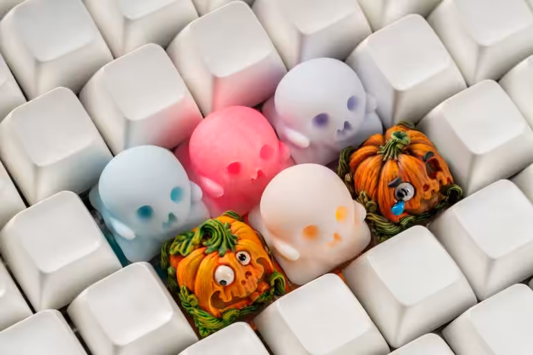 jellykey halloween customs keycaps 009