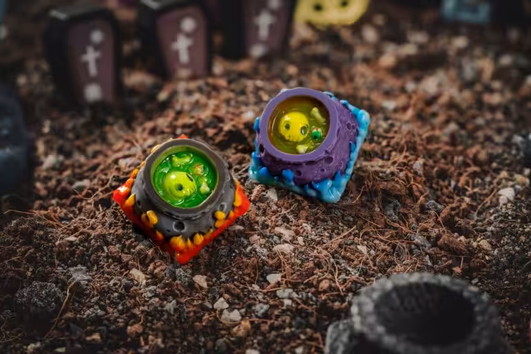 jellykey halloween customs keycaps 532