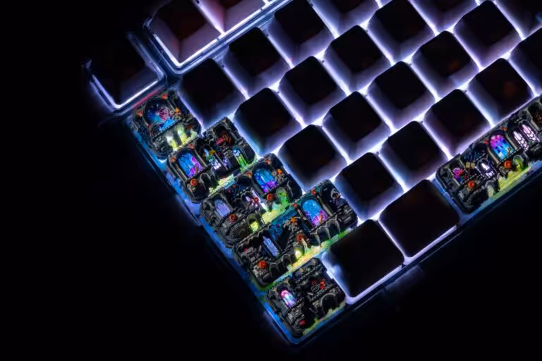 jellykey 8bit enigmapath customs keycaps 3073