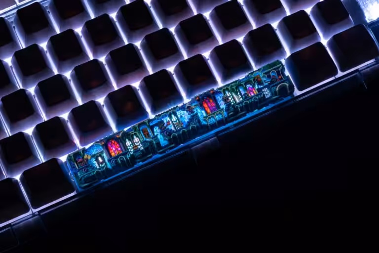 jellykey 8bit enigmapath customs keycaps 3077