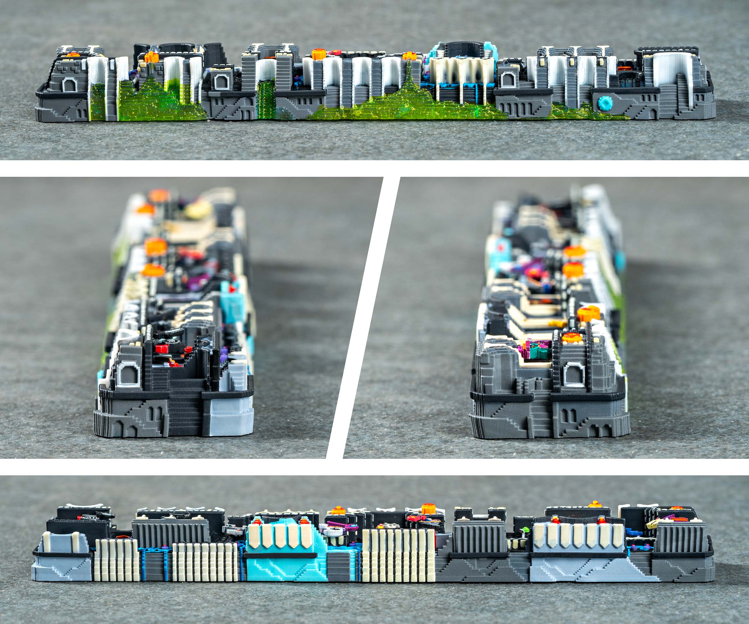 8-bit series - Enigma Path artisan keycaps