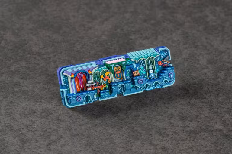 jellykey 8bit enigmapath customs keycaps 5006
