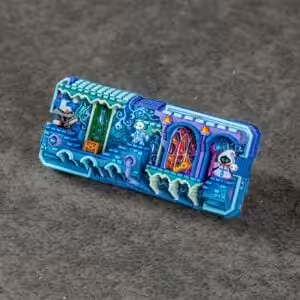 8 bit series enigma path artisan keycaps
