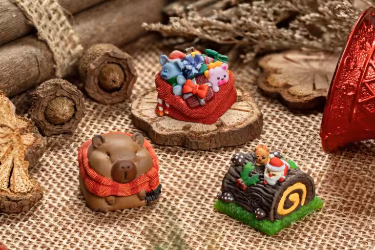 jellykey charm christmas customs keycaps 009