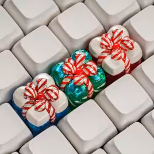 jellykey charm christmas customs keycaps 013