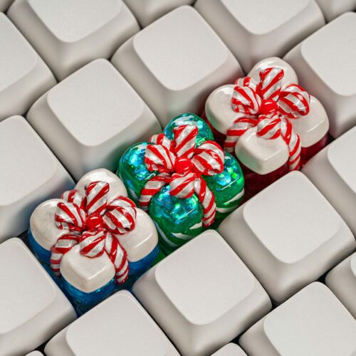 jellykey charm christmas customs keycaps 013