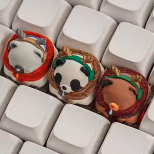 jellykey charm christmas customs keycaps 015