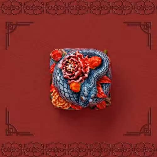 jellykey snake customs keycaps 018
