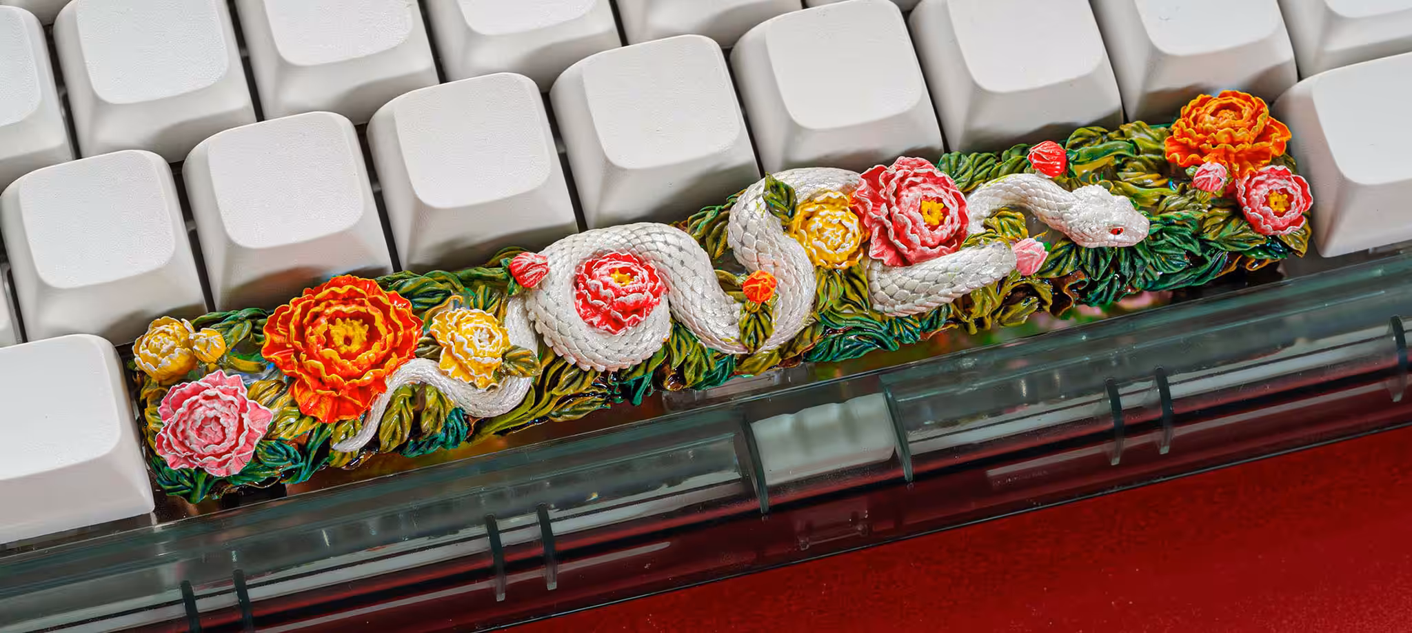 mystic snake artisan keycaps