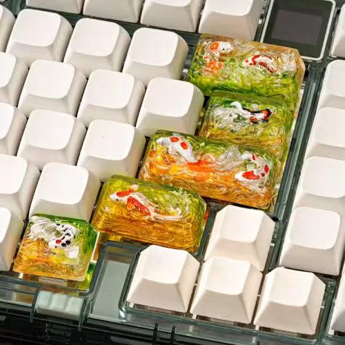 jellykey zenpond edenflow customs keycaps 444