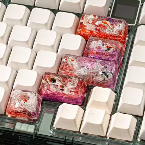 jellykey zenpond edenflow customs keycaps 445