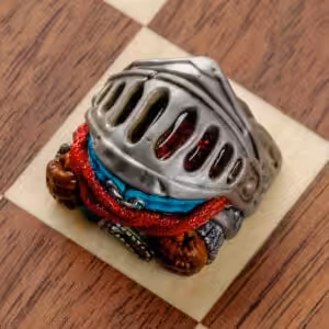 art of chess artisan keycaps and chessboard