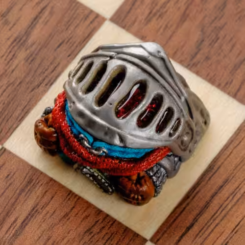 art of chess artisan keycaps and chessboard