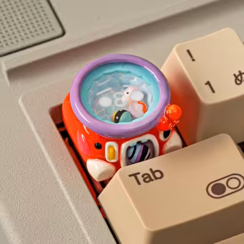 jellykey gaccha custom keycaps 031