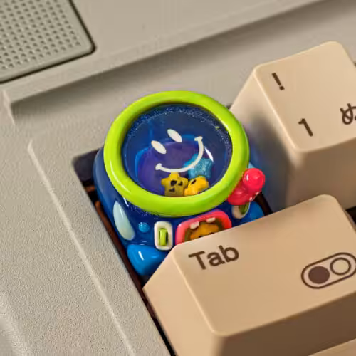 jellykey gaccha custom keycaps 033