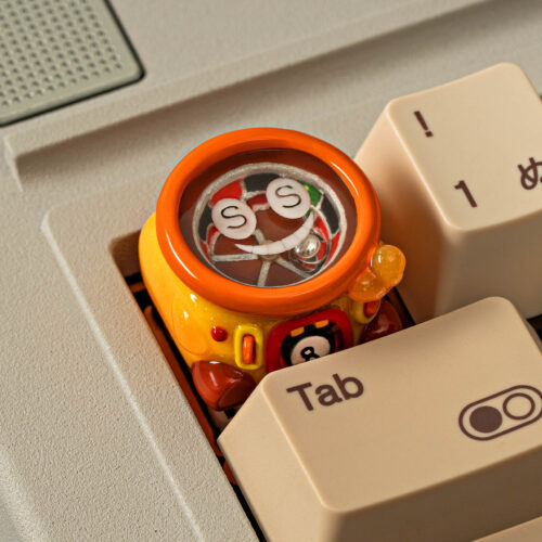 jellykey gaccha custom keycaps 034