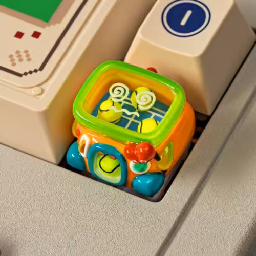 jellykey gaccha custom keycaps 037