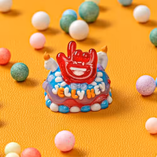jellykey decadeofartistry custom keycaps 031