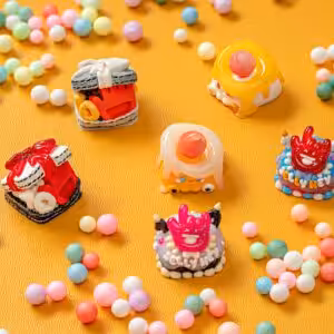 jellykey decadeofartistry custom keycaps 032
