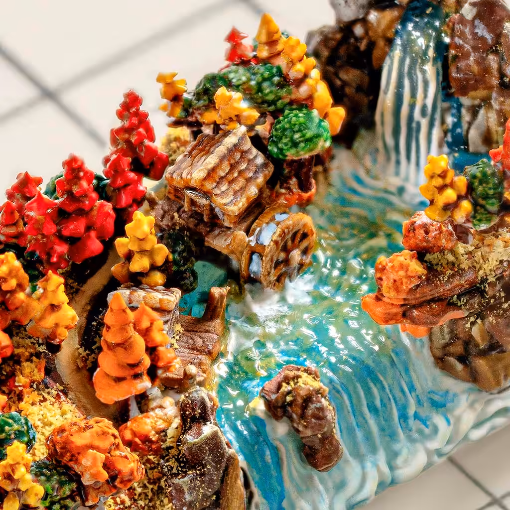 born of forest series: seasons of sylvan splendor artisan keycaps