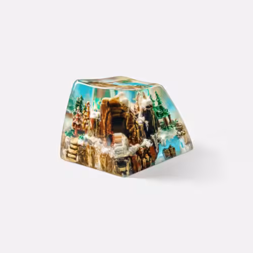 jellykey bornofforest custom keycaps 1002