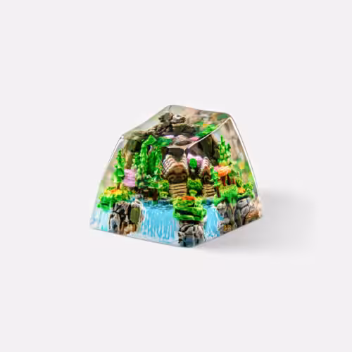 jellykey bornofforest custom keycaps 1004