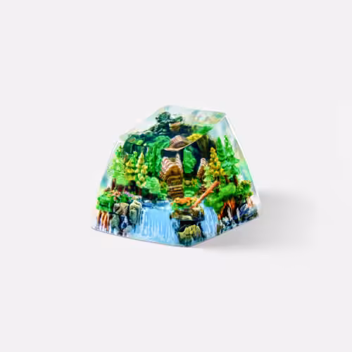 jellykey bornofforest custom keycaps 1005