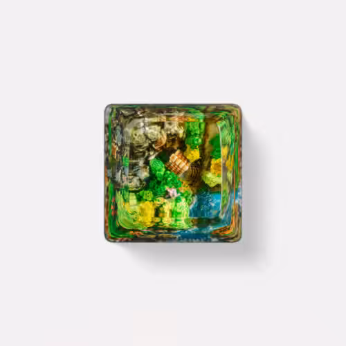 jellykey bornofforest custom keycaps 1009