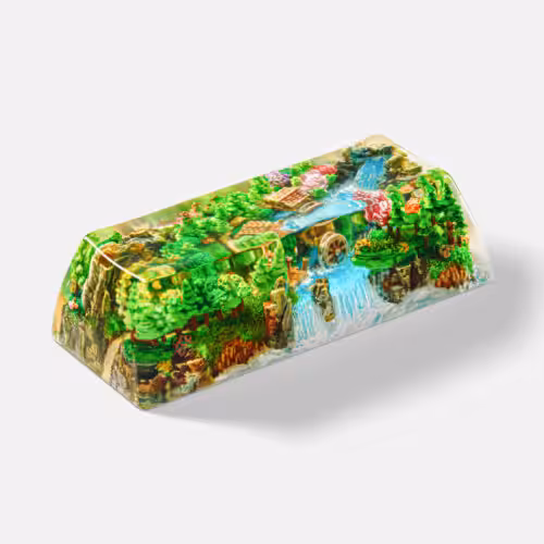 jellykey bornofforest custom keycaps 1012