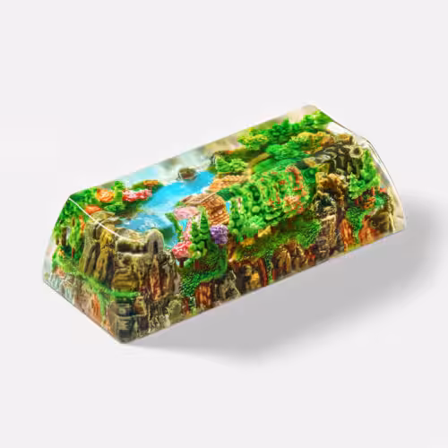 jellykey bornofforest custom keycaps 1013