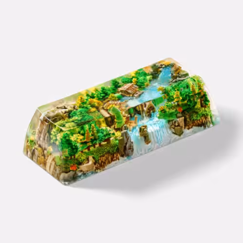 jellykey bornofforest custom keycaps 1015