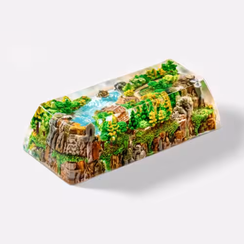 jellykey bornofforest custom keycaps 1016