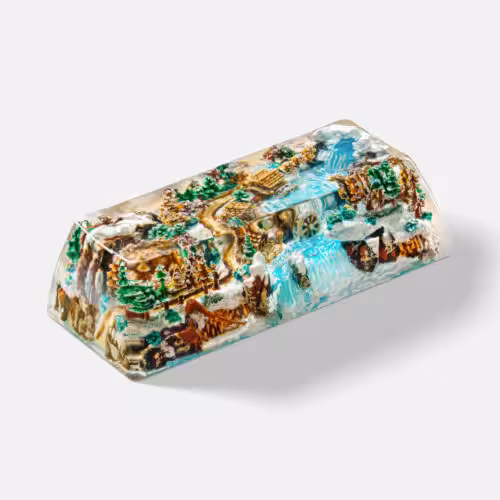jellykey bornofforest custom keycaps 1018