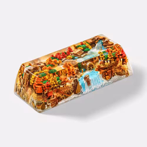 jellykey bornofforest custom keycaps 1021