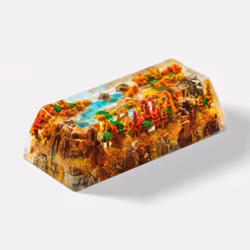 jellykey bornofforest custom keycaps 1022