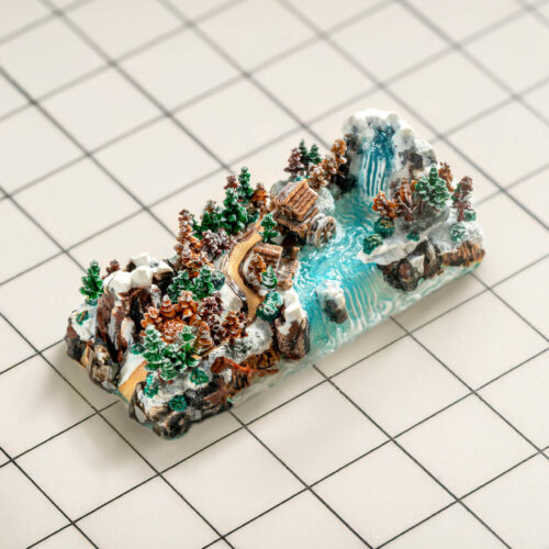 jellykey bornofforest custom keycaps 1103