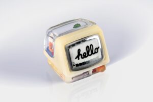 retro tv series: first frame artisan keycaps