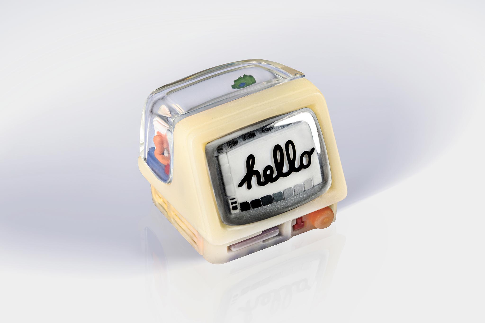 retro tv series: first frame artisan keycaps