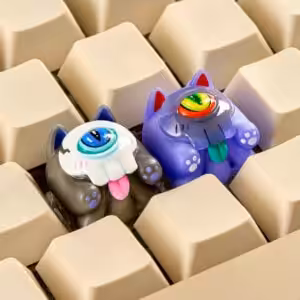 midnight mischief artisan keycaps