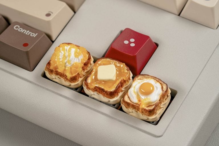 the patisserie tales artisan keycaps