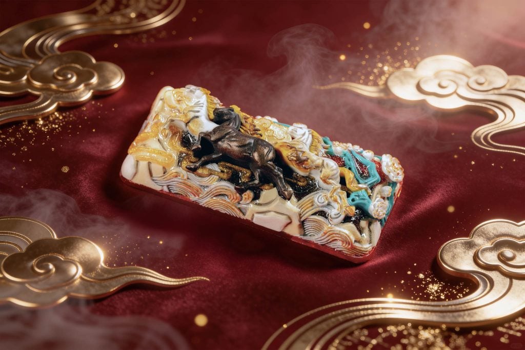 jellykey dawn hoofbeats custom keycap e069