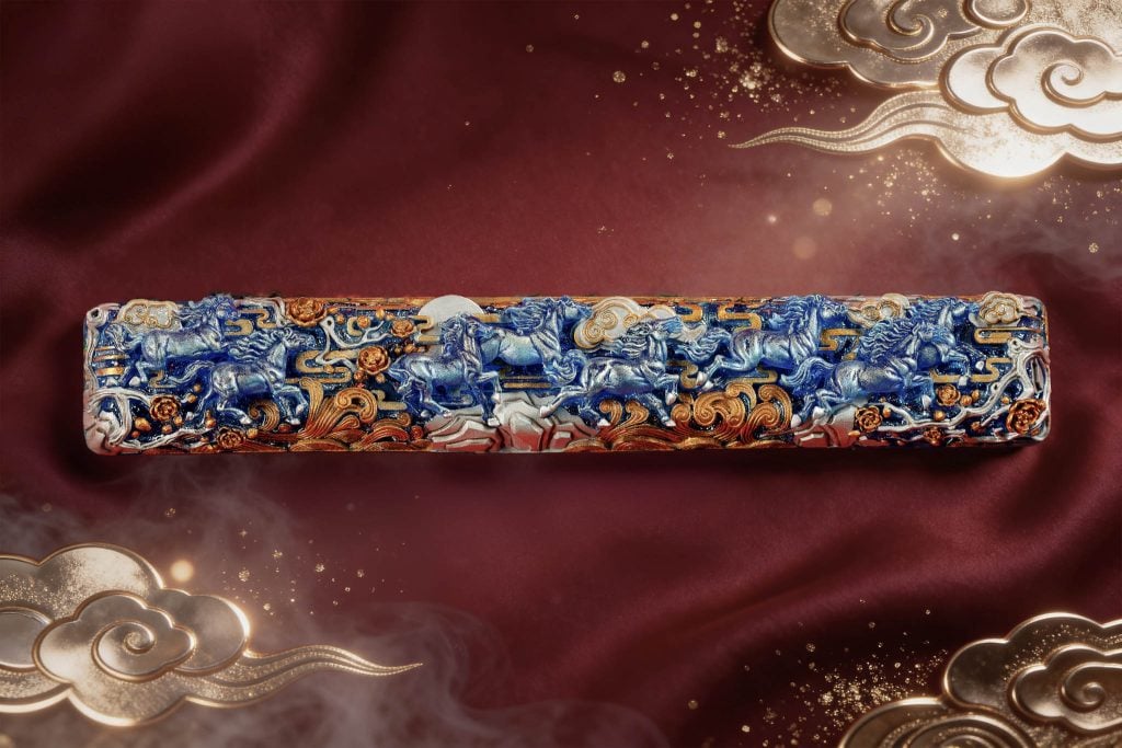 jellykey dawn hoofbeats custom keycap e073