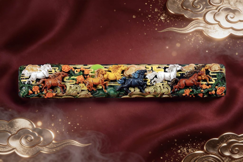 jellykey dawn hoofbeats custom keycap e075