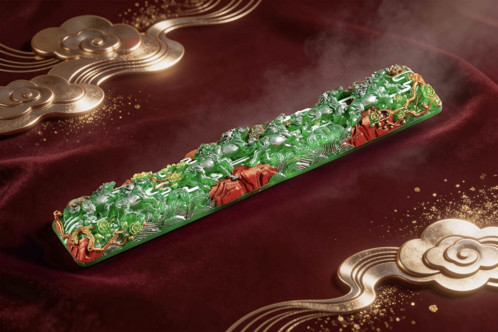 jellykey dawn hoofbeats custom keycap e080