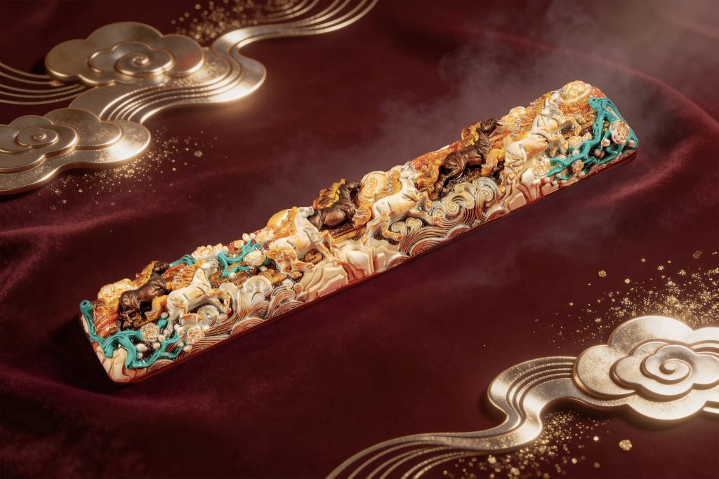 jellykey dawn hoofbeats custom keycap e085